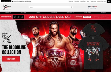 WWE Shop Sasha Banks Red 
