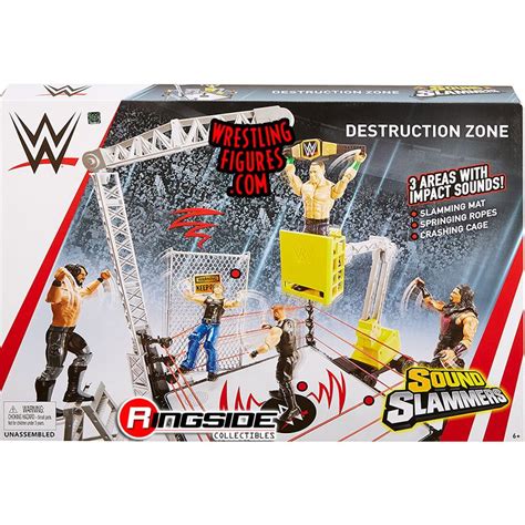 WWE Sound Slammers TV commercial - Destruction Zone Playset