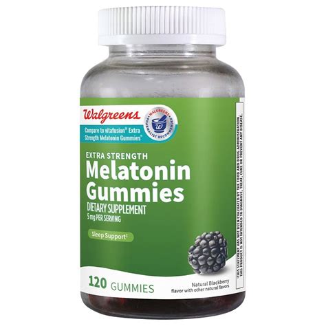 Walgreens Melatonin & Botanicals Gummies