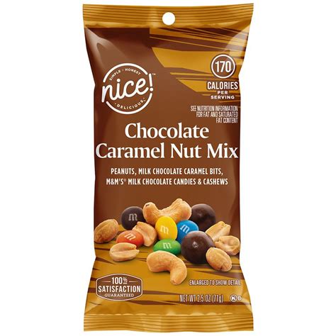 Walgreens Nice! Caramel Nut Mix logo