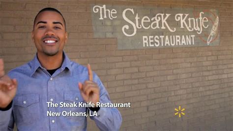 Walmart Steaks TV Spot, 'The Steak Knife Restaurant' featuring Brad James