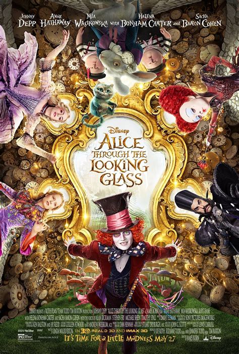 Walt Disney Pictures Alice Through the Looking Glass logo