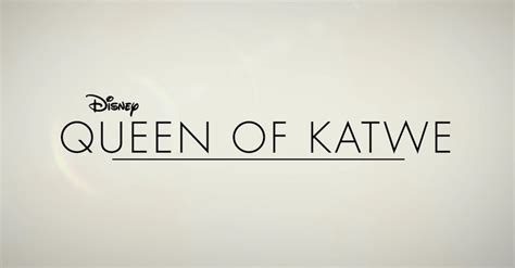 Walt Disney Pictures Queen of Katwe logo