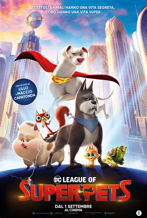 Warner Bros. Animations DC League of Super-Pets logo