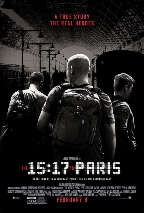 Warner Bros. The 15:17 to Paris logo