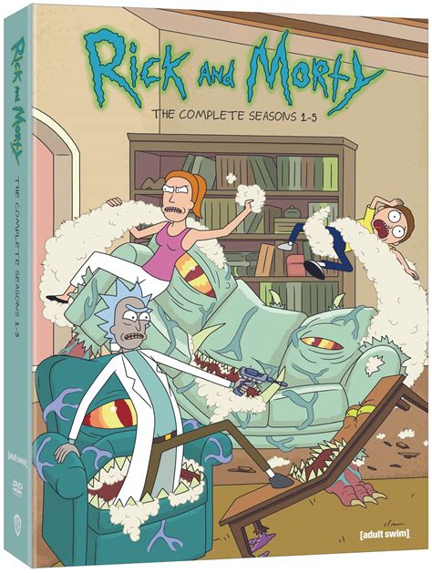 Warner Home Entertainment Rick and Morty: The Complete Seasons 1-5 logo