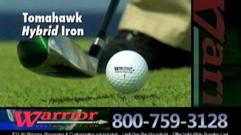 Warrior Custom Golf TV commercial - Exclusive Golf Balls: $14.95 for Shipping