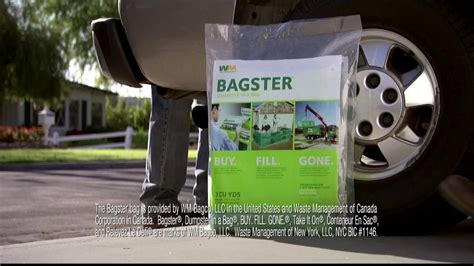 Waste Management Bagster Bag TV commercial - Take Control of Your Cleanup