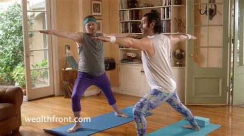 Wealthfront TV commercial - Bro Yoga Class