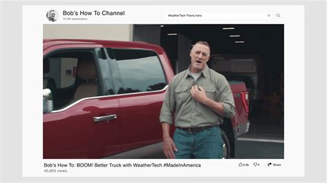 WeatherTech TV Spot, 'Bob's How To' created for WeatherTech