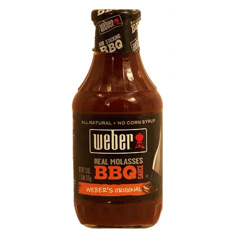 Weber Original Real Molasses BBQ Sauce logo