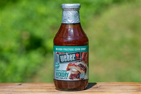Weber Savory & Thick Hickory BBQ Sauce