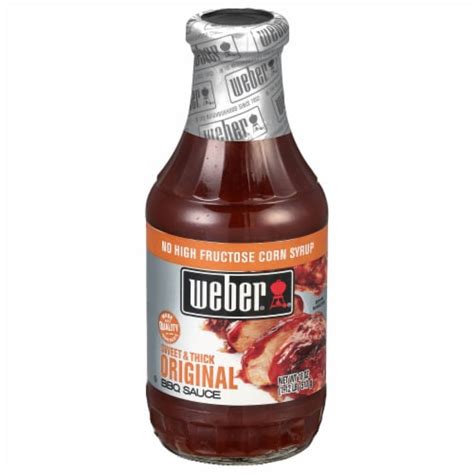 Weber Sweet & Thick Original BBQ Sauce