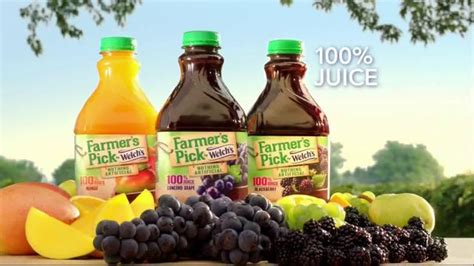 Welchs Farmers Pick TV commercial - True to the Fruit