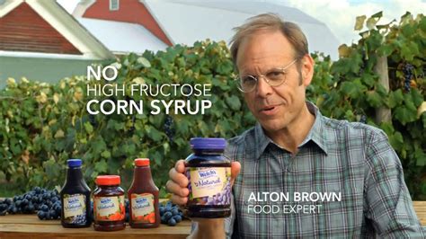 Welch's TV Commercial For Natural Concord Grape Featuring Alton Brown