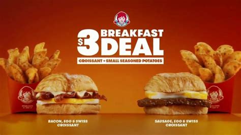 Wendys $3 Breakfast Deal TV commercial - Leer la mente