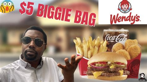 Wendys $5 Biggie Bag TV commercial - Secure the Bag