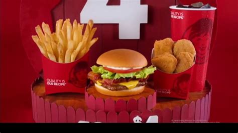 Wendys 4 for $4 Meal TV commercial - Deal Feels Like a Meal
