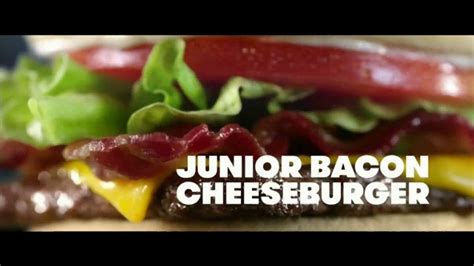 Wendys Baconfest TV commercial - Party: Free Junior Bacon Cheeseburger