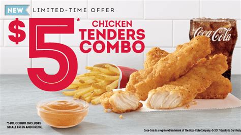 Wendy's Chicken Tenders Combo commercials