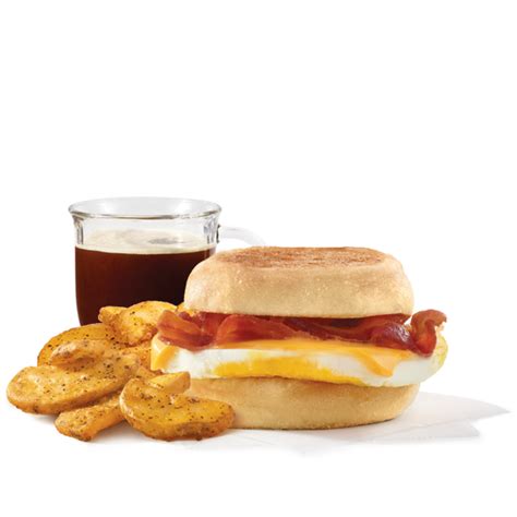 Wendy's Classic Bacon, Egg & Cheese Sandwich logo