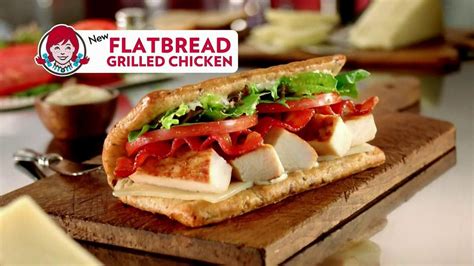 Wendys Flatbread Grilled Chicken TV commercial - Have to Tweet it