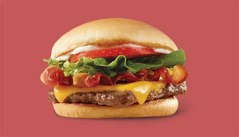 Wendy's Jr. Bacon Cheesburger logo
