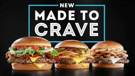 Wendy's Made to Crave Menu