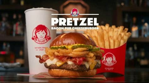 Wendy's Pretzel Bacon Pub Cheeseburger TV Spot, 'Nothing Will Distract You' featuring Dandrell Scott