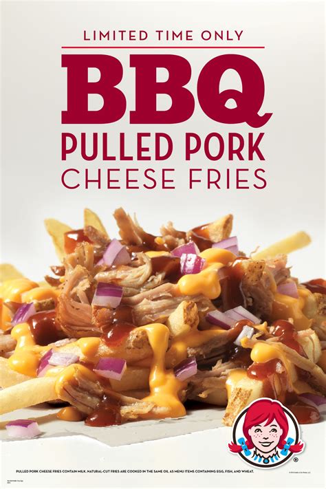 Wendy's Pulled Pork Cheese Fries logo