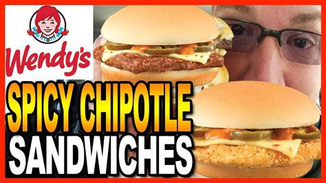 Wendy's Spicy Chipotle Jr. Cheeseburger and Crispy Chicken TV Spot
