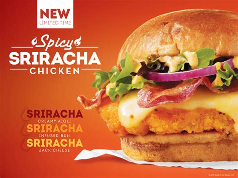 Wendy's Sriracha Chicken Sandwich logo