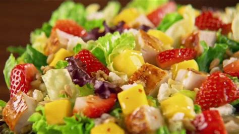 Wendys Strawberry Mango Chicken Salad TV commercial - Perfect Salads