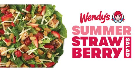 Wendy's Strawberry Mango Chicken Salad logo