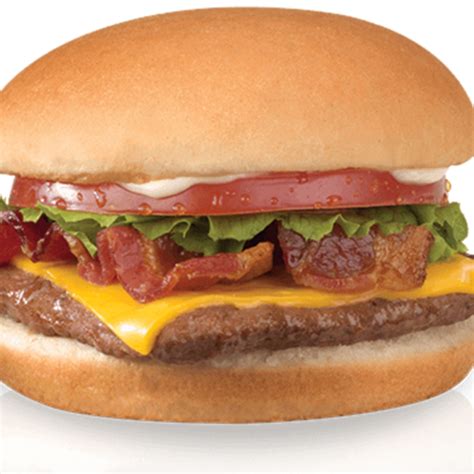 Wendy's Swiss Jr. Bacon Cheeseburger logo