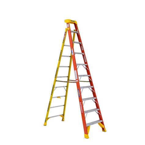Werner Fiberglass Leaning Ladder