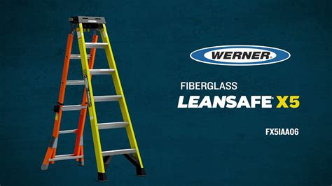 Werner LEANSAFE X5 Ladder logo