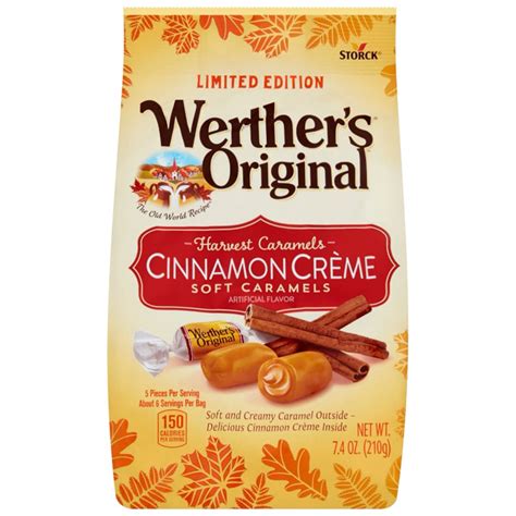Werther's Original Cinnamon Crème Soft Caramels logo
