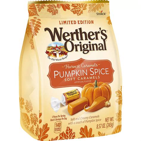 Werther's Original Pumpkin Spice Soft Caramels logo