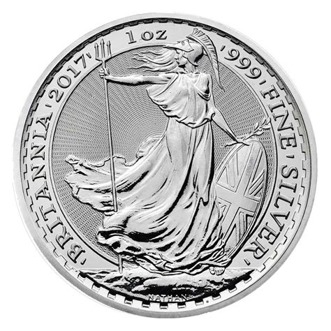 Westminster Mint 2017 British Silver Britannia Coin logo