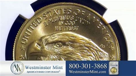 Westminster Mint 2022 $50 American Gold Eagle TV commercial - Key Date Coins