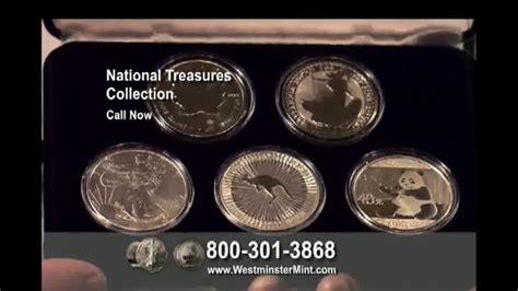 Westminster Mint National Treasures Collection TV Spot, 'Silver'