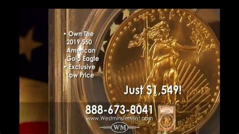 Westminster Mint TV Spot, 'American Gold Eagle' created for Westminster Mint