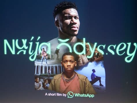 WhatsApp TV Spot, 'Naija Odyssey' Featuring Giannis Antetokounmpo created for WhatsApp