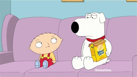 Wheat Thins TV Commercial Featuring Family Guy created for Wheat Thins