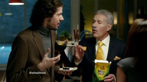 Wheat Thins TV Commercial For Zesty Salsa Featuring Alex Trebek featuring Alex Malaos