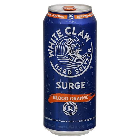 White Claw Hard Seltzer Surge Blood Orange logo