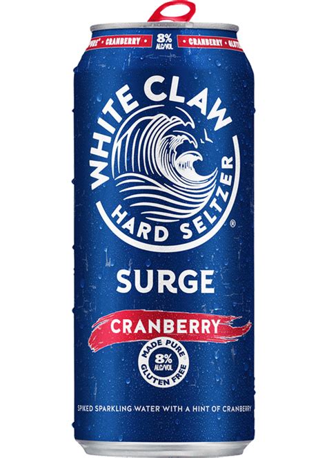 White Claw Hard Seltzer Surge Cranberry