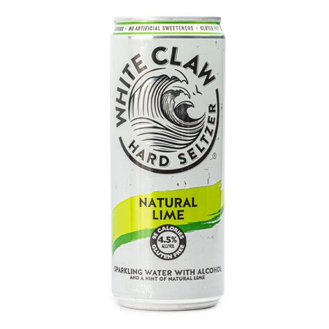White Claw Hard Seltzer Surge Natural Lime