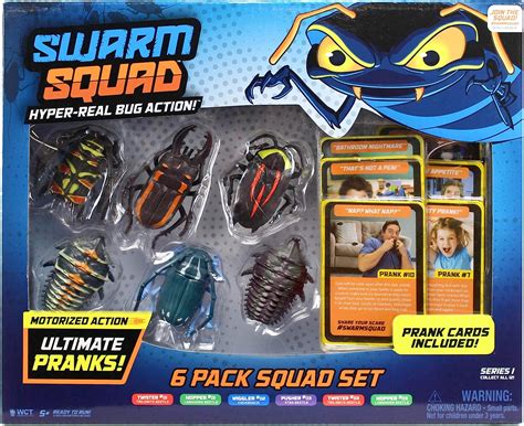 Wicked Cool Toys Swarm Squad: Six Pack Squad Set logo